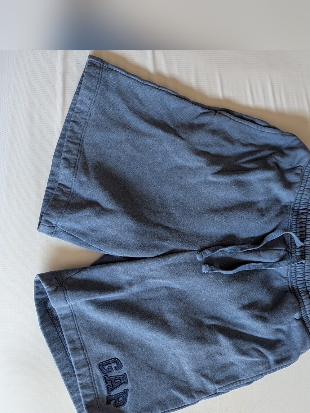 GAP Men's Size XS Slate Blue Drawstring Athletic Shorts